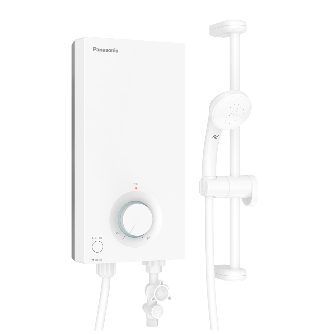 เครื่องทำน้ำอุ่น panasonic รุ่น DH-6VS1TW ขนาด 6,000 วัตต์ หม้อต้มทองแดง ประหยัดไฟเบอร์ 5 รับประกัน 5 ปี