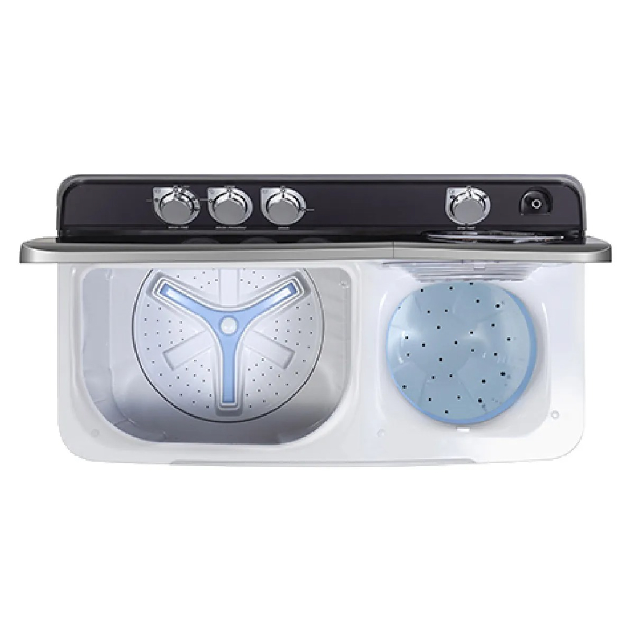 เครื่องซักผ้า 2 ถัง HAIER รุ่น HWM-T160N2 ขนาด 16 กิโลกรัม ความจุการปั่น 10 กิโลกรัม รับประกันสินค้านาน 12 ปี