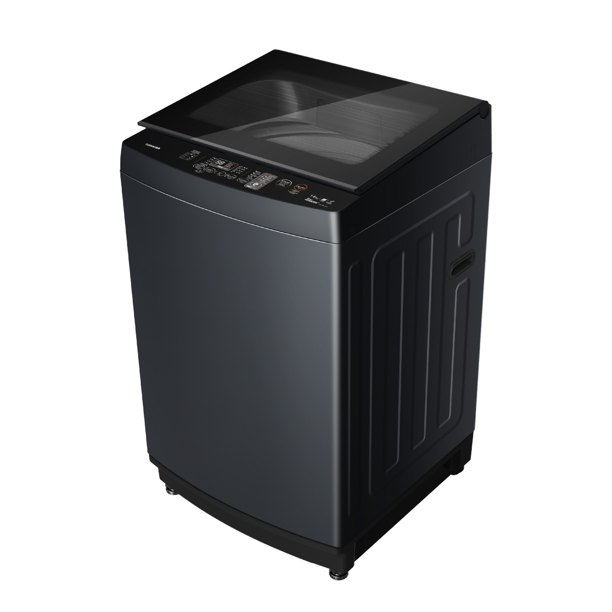 Toshiba เครื่องซักผ้าฝาบน รุ่น AW-DUM1500LT(MK) 14 กิโลกรัม ประหยัดน้ำ ประหยัดไฟ ทนทาน ทำงานเงียบ รับประกันมอเตอร์ 10 ปี