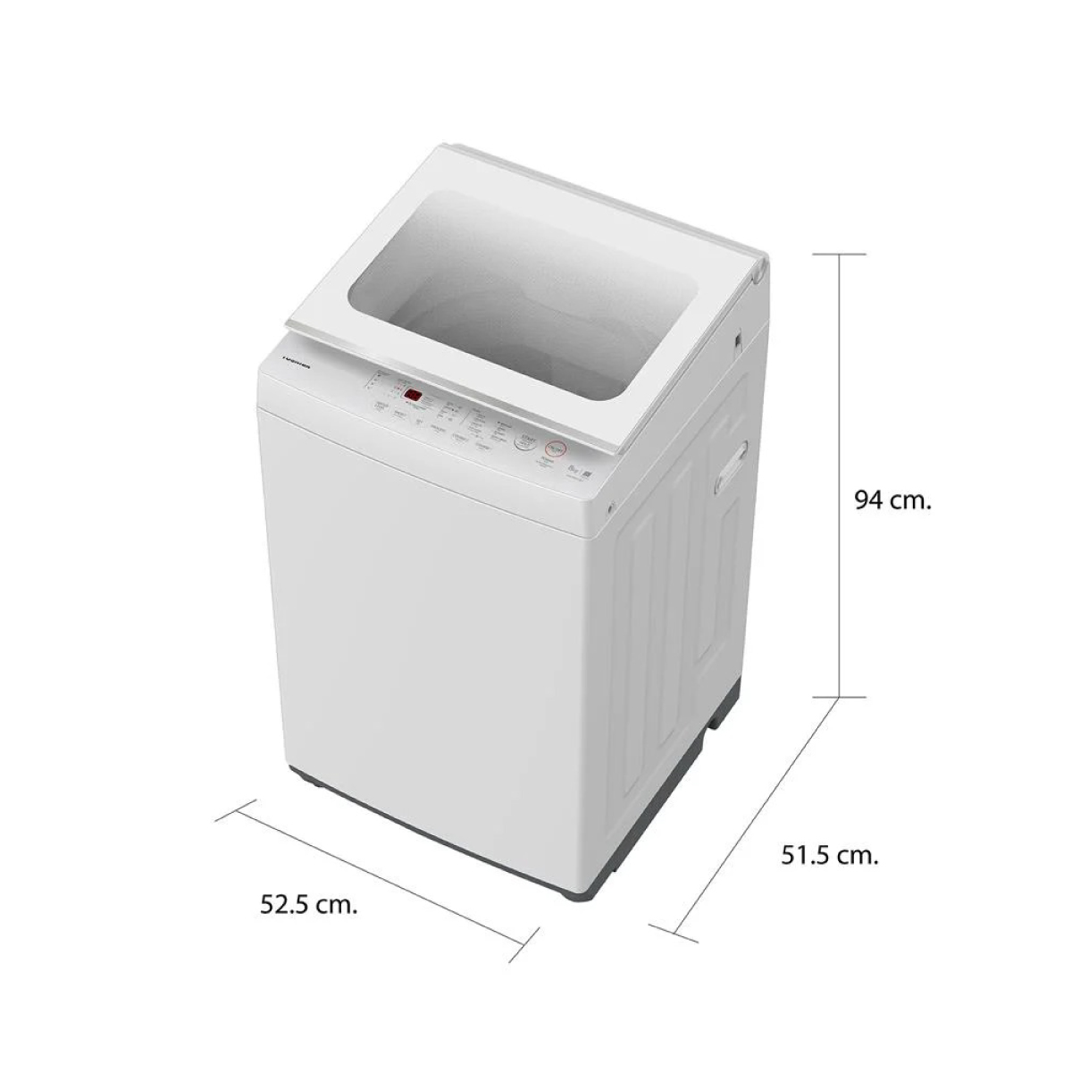 Toshiba เครื่องซักผ้าฝาบน รุ่น AW-M901BT(WW)  ความจุ 8 กก. ดีไซน์ล้ำ ทันสมัย ฝาปิดแบบกระจก ประกัน 2 ปี มอเตอร์ 10 ปี