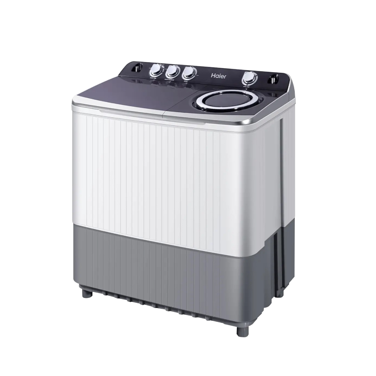 เครื่องซักผ้าสองถัง Haier รุ่น HWM-T180N2 ความจุ 18 kg. ถังปั่น 14 kg. ถังปั่นด้วยความเร็วสูง รับประกันมอเตอร์ 12 ปี