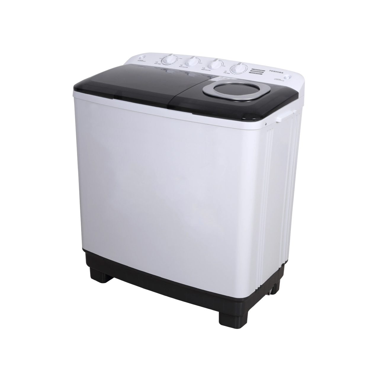 เครื่องซักผ้า 2 ถัง Toshiba รุุ่น VH-Q110MT ความจุ 10 กก. ความจุถังปั่น 6 กก. รับประกัน 2 ปี มอเตอร์ 5 ปี รุ่นใหม่