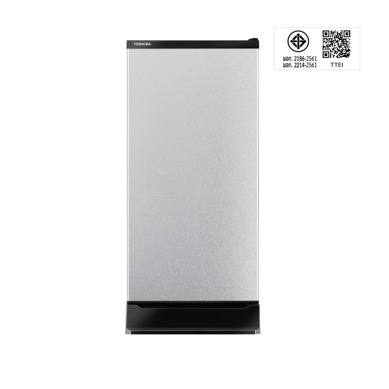 ตู้เย็น Toshiba รุ่น GR-W149MS ความจุ 5.2 คิว สีเงิน ดีไซน์ใหม่ (รับประกัน 10 ปี)