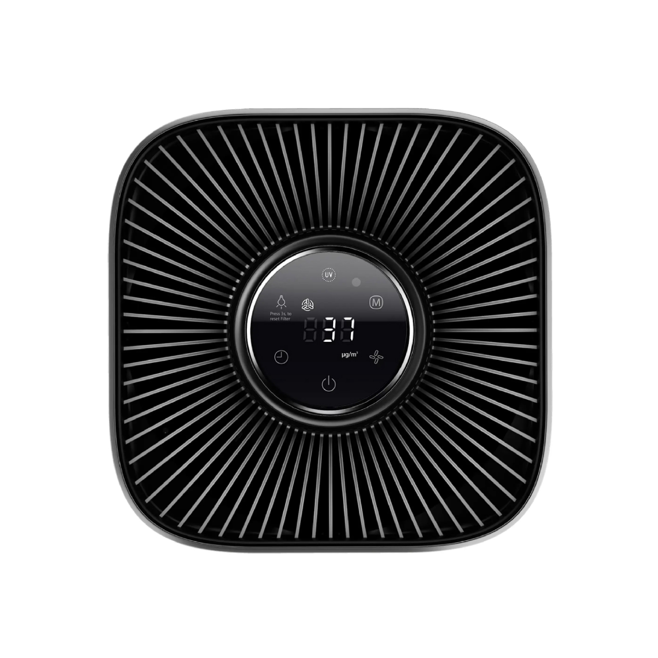 เครื่องฟอกอากาศ TOSHIBA TAP-YD25UTH(H) ขนาด 24-31 ตร.ม. ยับยั้งเชื้อโรคด้วยแสงยูวี หน้าจอดิจิตอล แสดงค่า PM 2.5