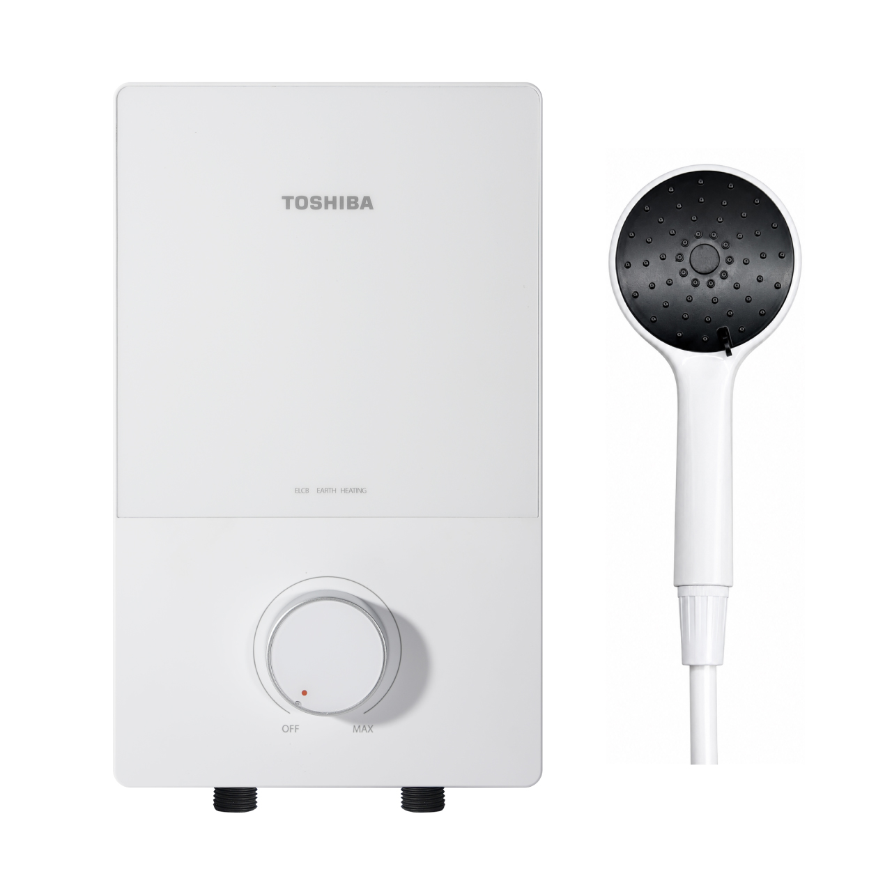Toshiba เครื่องทำน้ำอุ่น 4500 วัตต์ รุ่น TWH-45MRNTHEC(W)-WS หม้อต้มทองแดง ทนทาน รับประกันสินค้า 2 ปี ชุดทำความร้อน 5 ปี